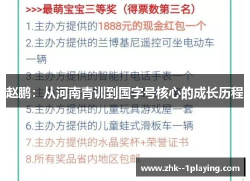 赵鹏:从河南青训到国字号核心的成长历程 赵鹏:从河南青训到国字号核心的成长历程